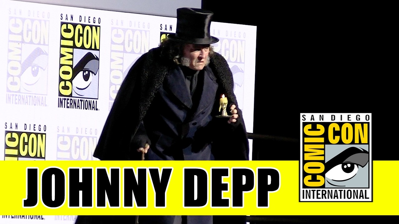 JOHNNY DEPP Stuns Audience with Unexpected Comic Con Cameo