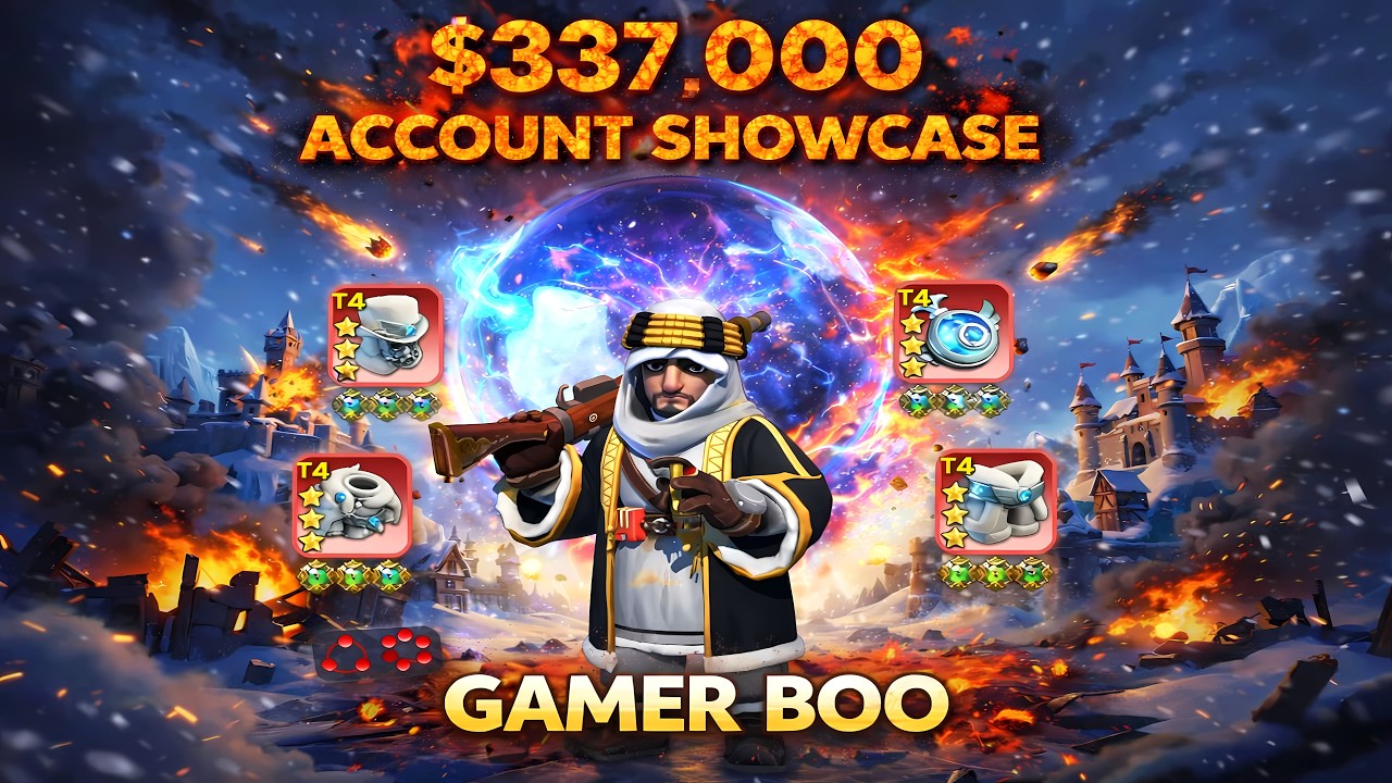 GAMER BOO $337,000 ACCOUNT SHOWCASE! | Whiteout Survival