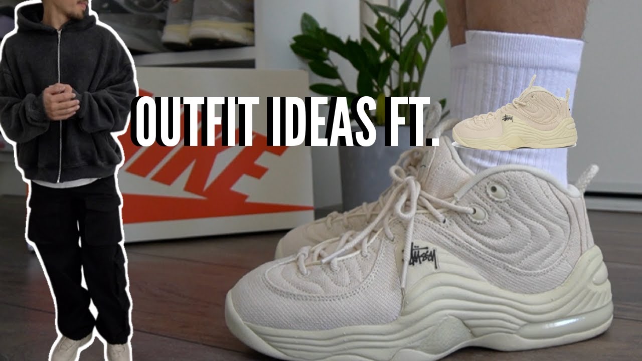 HOW TO STYLE STUSSY PENNY 2 FOSSIL || ON FEET + REVIEW