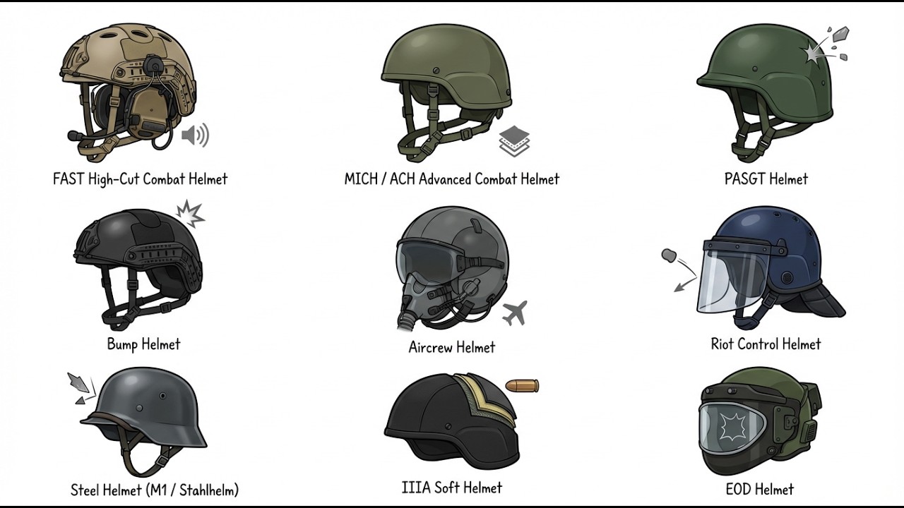 Why Modern Ballistic Helmets Are Designed This Way Explained