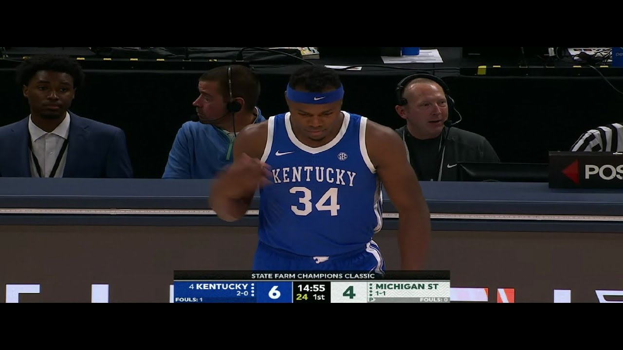 2022-2023 - Kentucky vs Michigan St. (Champions Classic - Game 3)