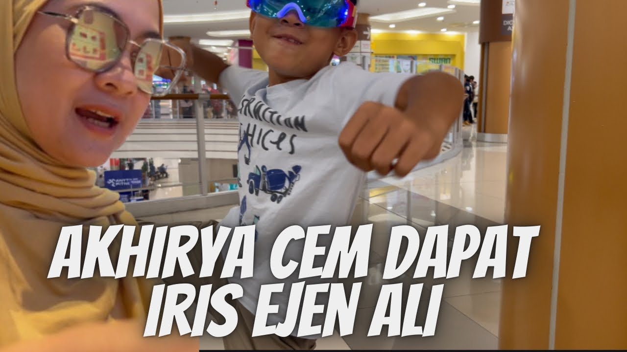 Akhirnya Cem dapat IRIS Ejen Ali, rajin mama layan Cem 🥰