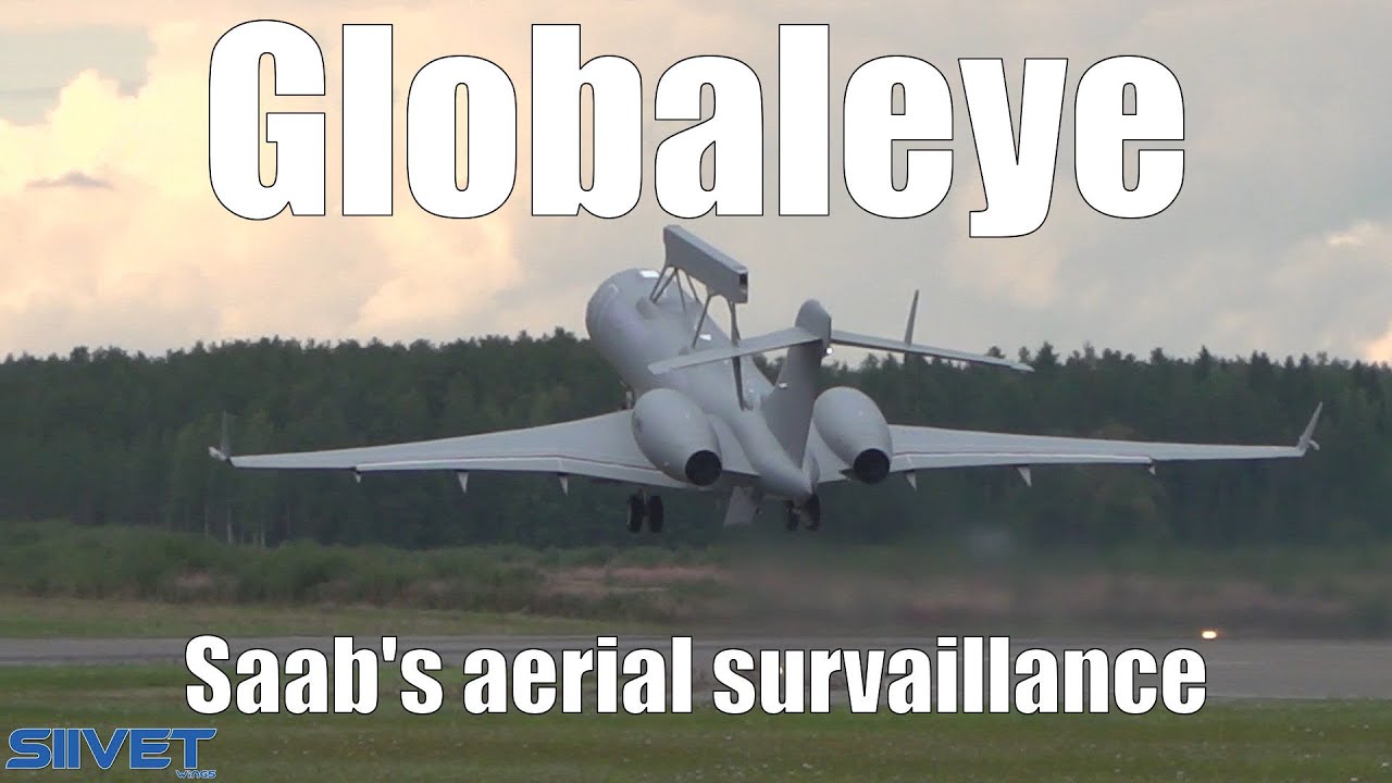 Saab Globaleye Departure - AEW&C Surveillance Platform  - Kauhava 2020