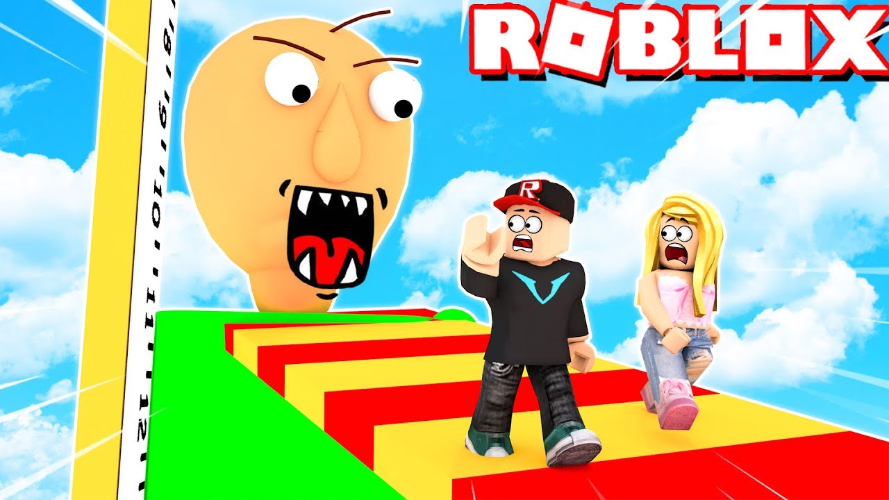 UCIEKAMY OD BALDIEGO! 😱 ROBLOX BALDI OBBY | Vito i Bella