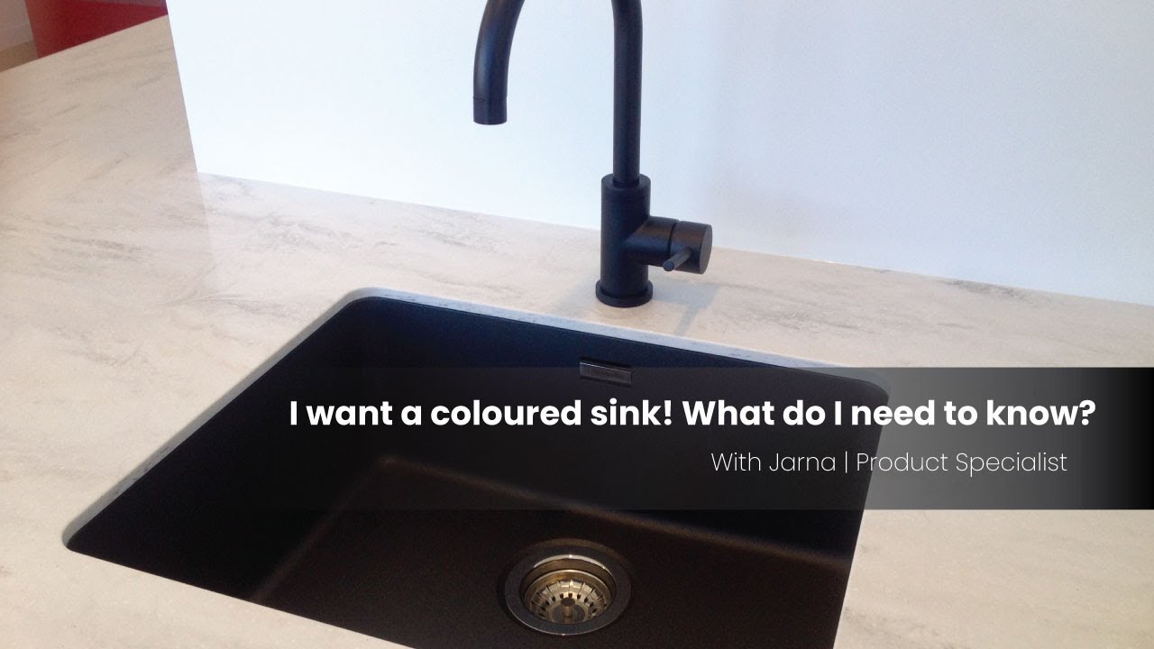 I want a coloured sink! What do I need to know? | Product specialist answers your questions