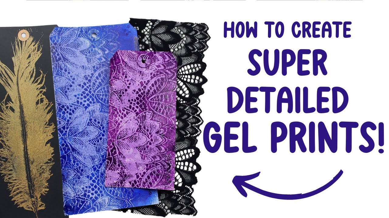 4 Tips to Pulling Super Detailed Gel Prints | Gel Printing Tutorial