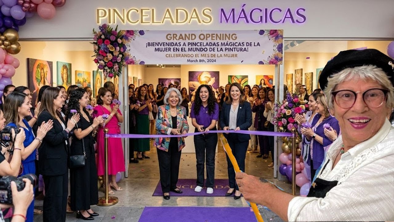 Mega exposición de pinceladas mágicas de mujeres en el mundo del artei