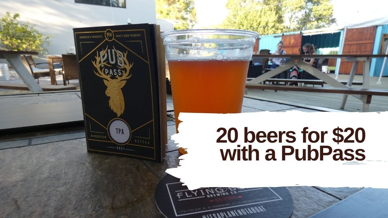 20 Beers for $20 with My PubPass!
