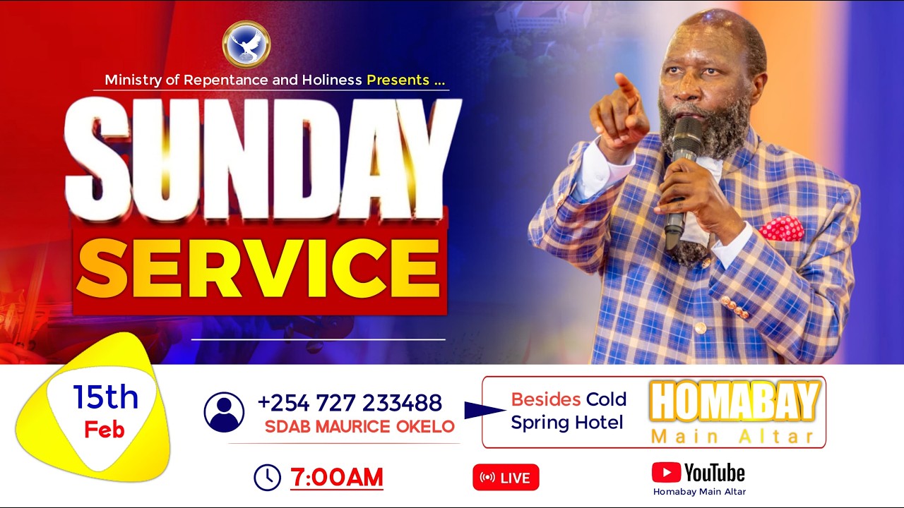 HOMABAY MAIN ALTAR  SUNDAY SERVICE II 15TH FEBRUARY 2026 II LIVE