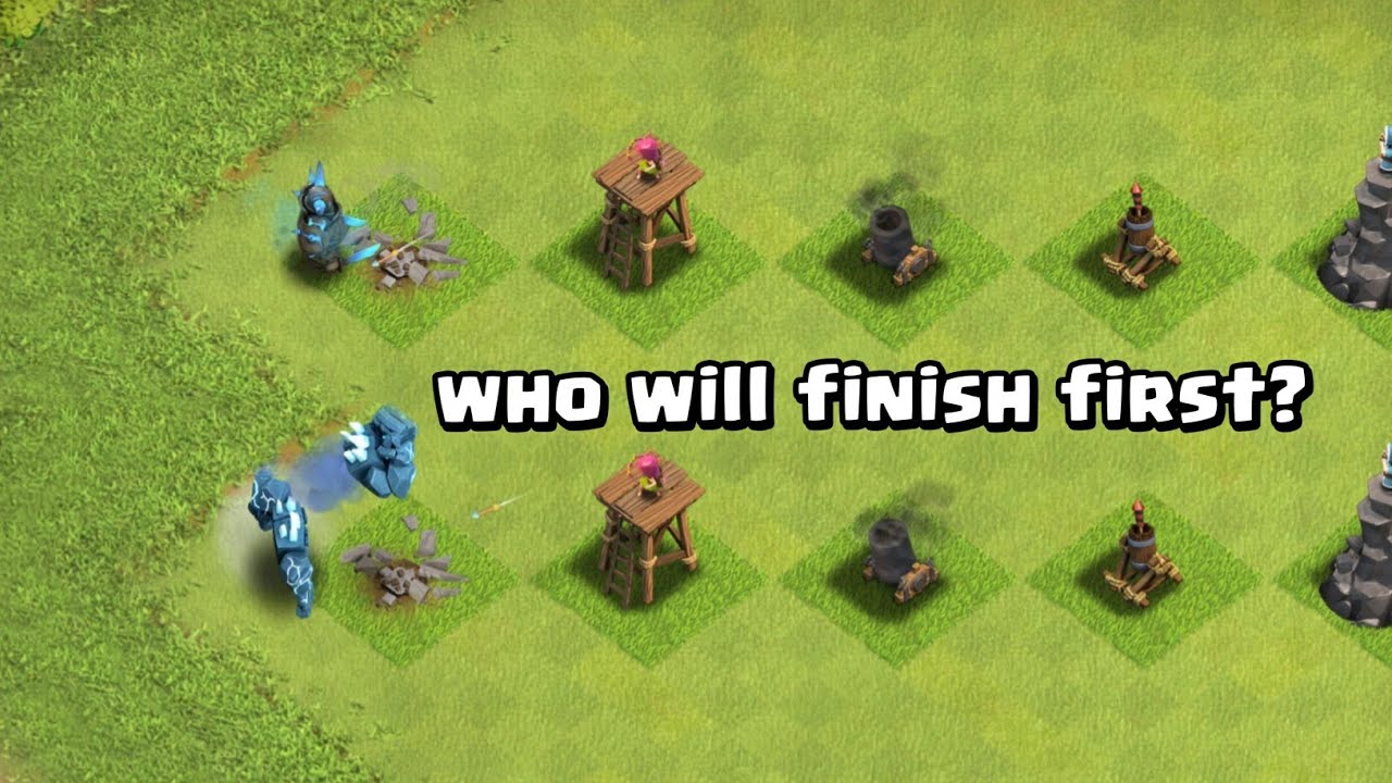 1 Max Troop VS Level 1 Defenses | Clash of Clans