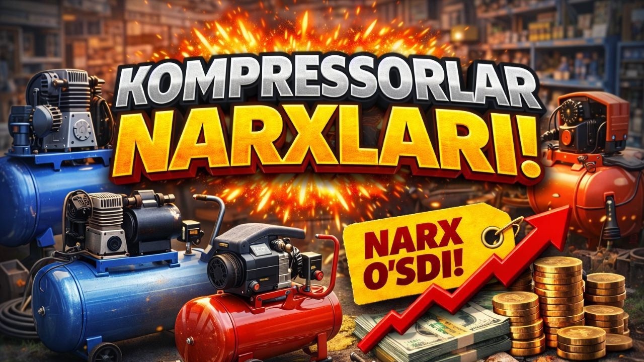Денов Компрессор нархлари 202г. 4К. // Denov Kompressor Narxlari 2026. 4K