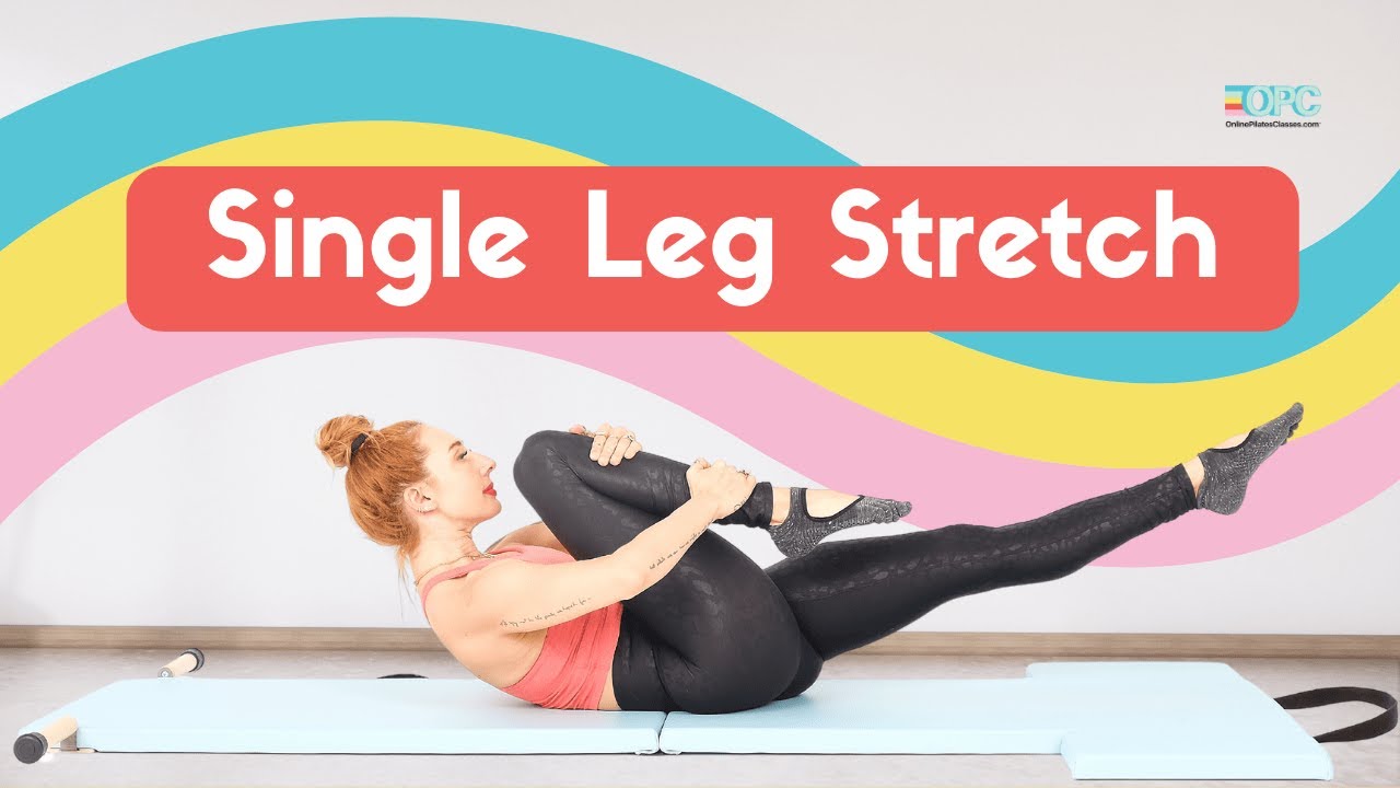 Single Leg Stretch on the Mat | Online Pilates Classes