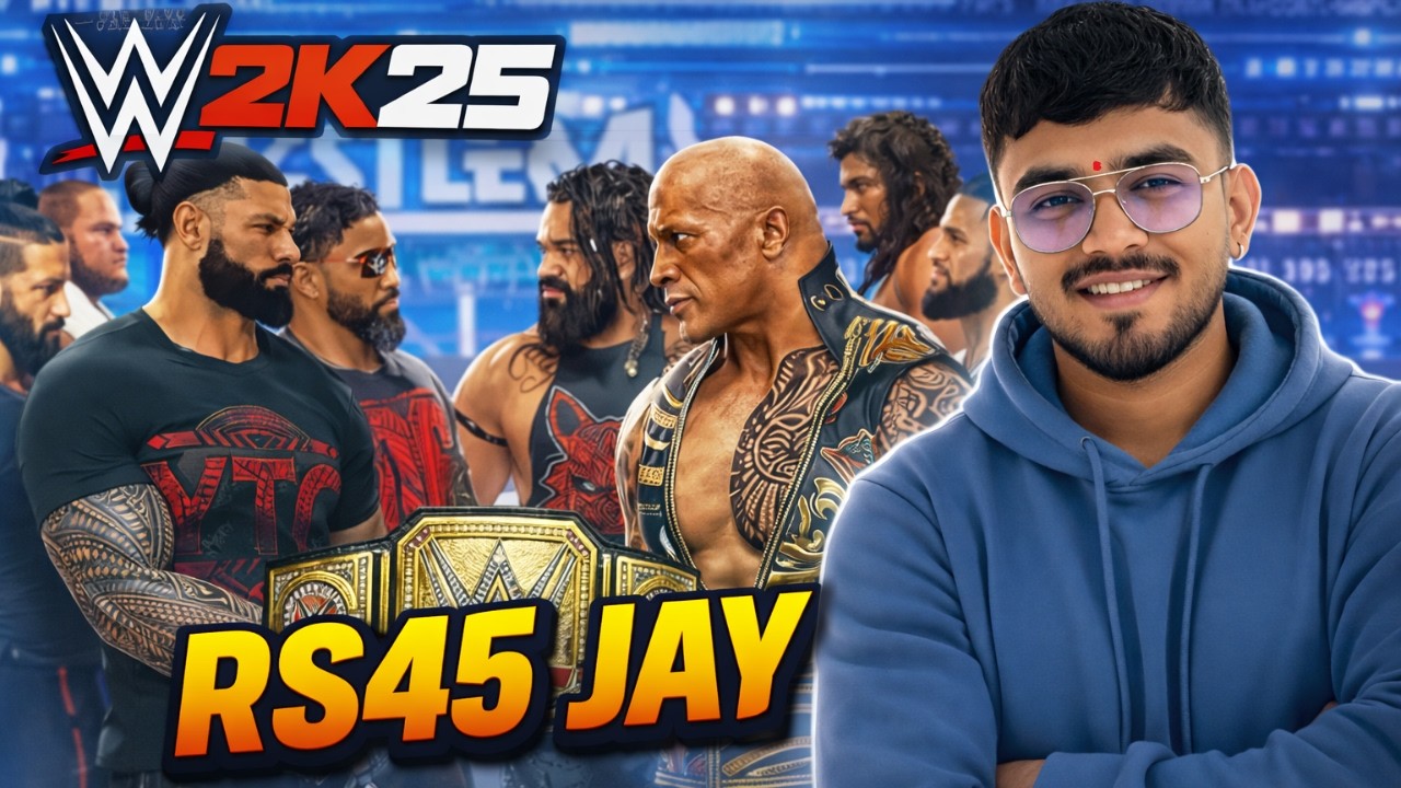 WWE 2K25 | ROAD TO 6K💥DAY 58 | #rs45jay #wwe2k25 #agri #verticallivefeed #verticallive