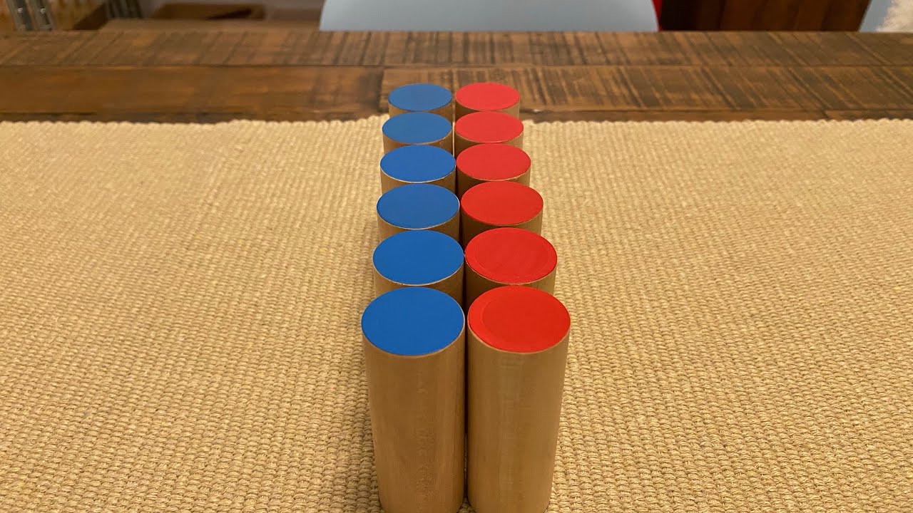 Montessori Sensorial Lesson- Sound Cylinders