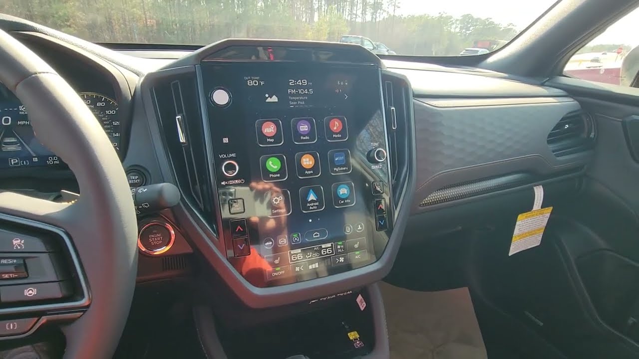 2026 Forester Wilderness Touchscreen, Wireless Charger, Electric Park Brake, X MODE, and 180 Camera
