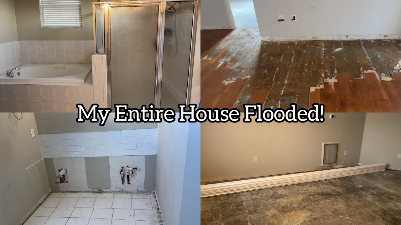 After the Flood: Rebuilding Our Home & Our Peace 🛠️ Full Renovation Series🏠Part 1