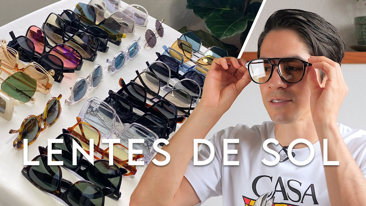 TODO sobre LENTES DE SOL - Marcas, precios, tiendas, formas y cuidados!!! 😎