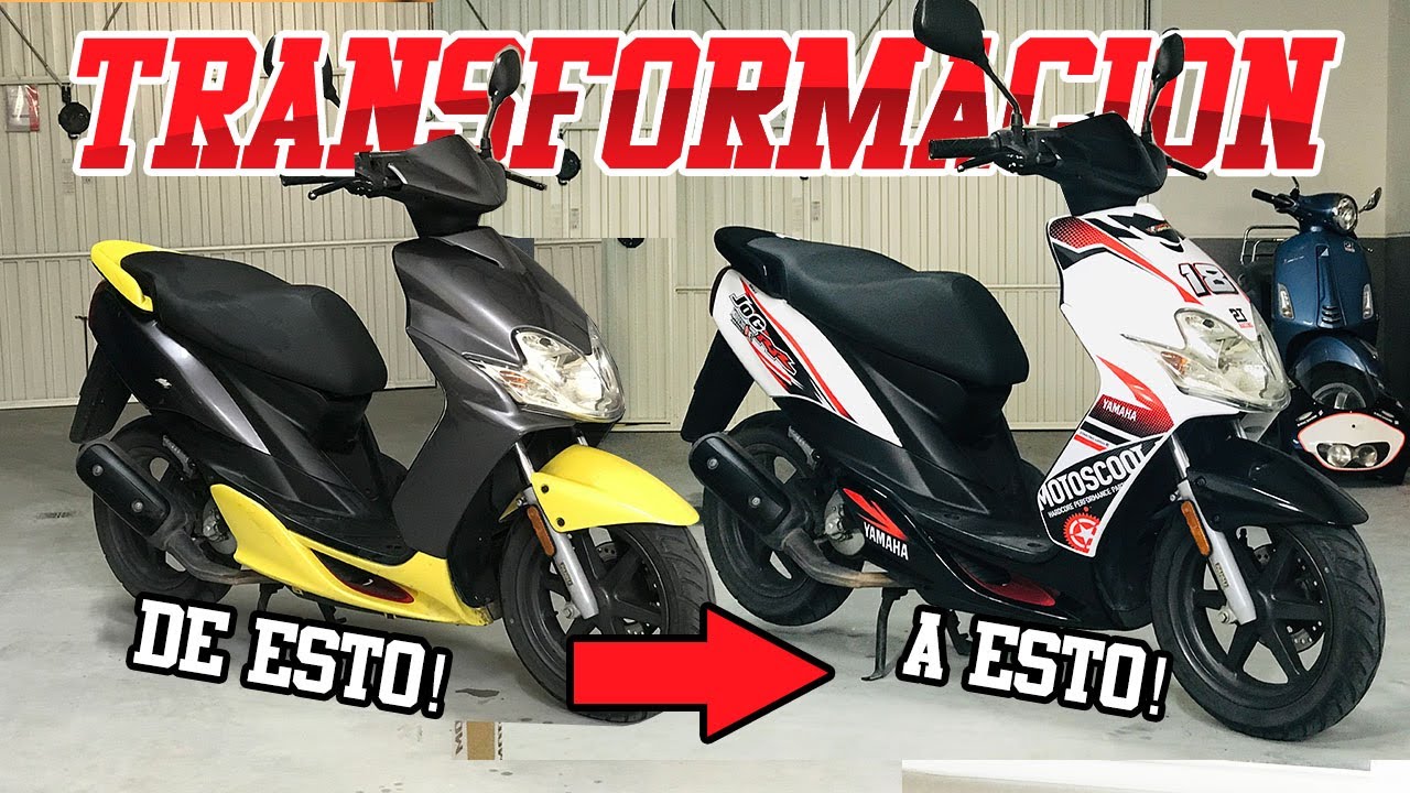 TRANSFORMACIÓN YAMAHA JOG RR