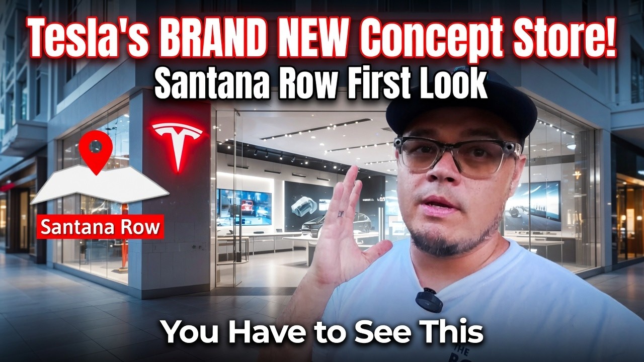 TESLA CONCEPT Store УЖЕ ОТКРЫТ &mdash; Santana Row
