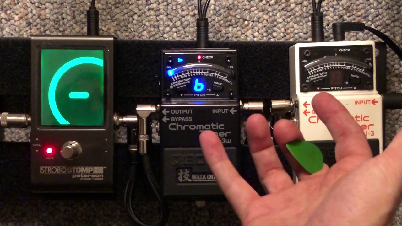 Peterson Strobostomp HD vs Boss TU-3w (Waza) - Honest Gear Review