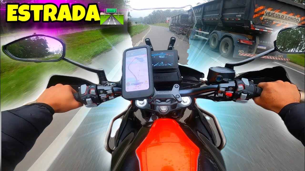 TESTANDO A ZONTES T350x NA ESTRADA 🛣️