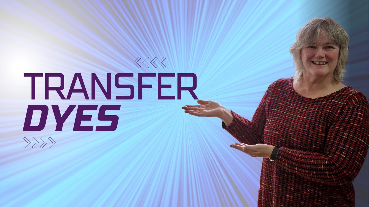 how to use transfer dyes onto papers and fabric using a heat press and iron