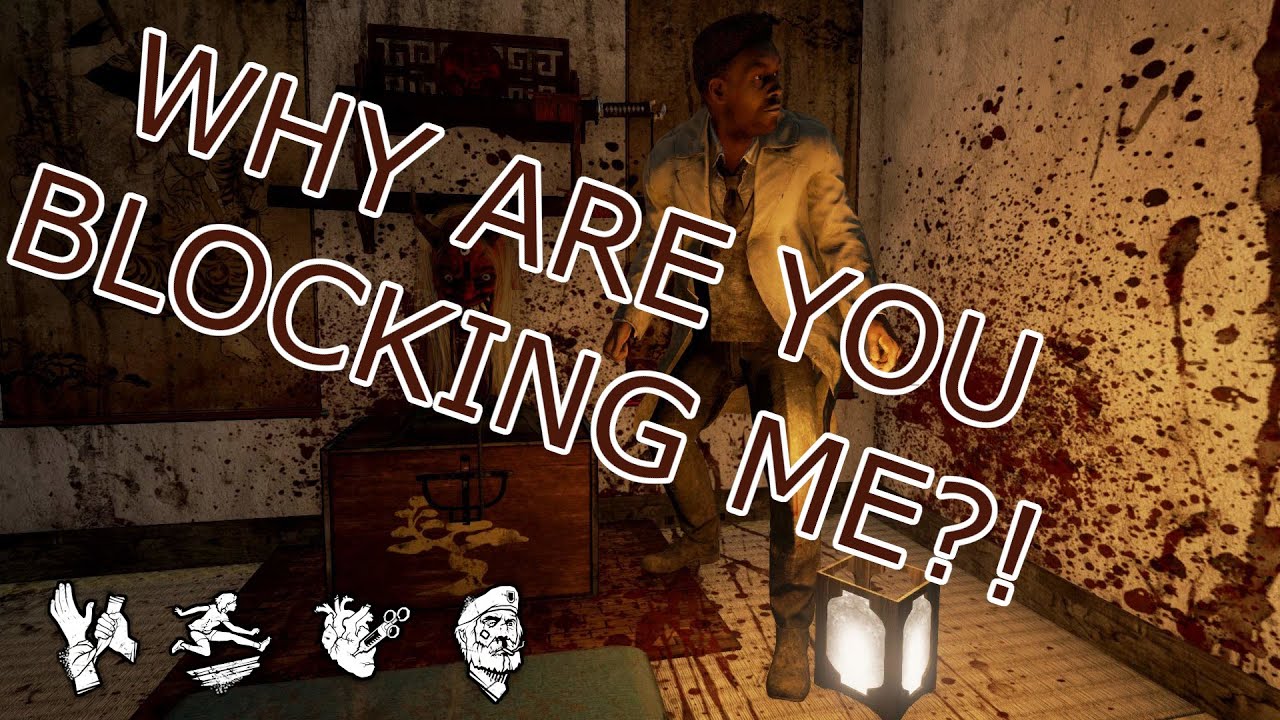 Surviving Oni on Blood Lodge - Why are you blocking me?!