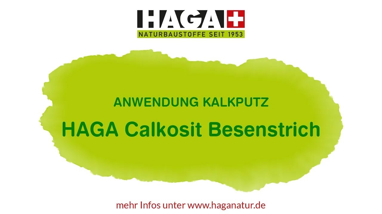 W&auml;nde kreativ & nat&uuml;rlich mit Schweizer Naturkalk verputzen: Besenstruktur mit Kalkfeinputz