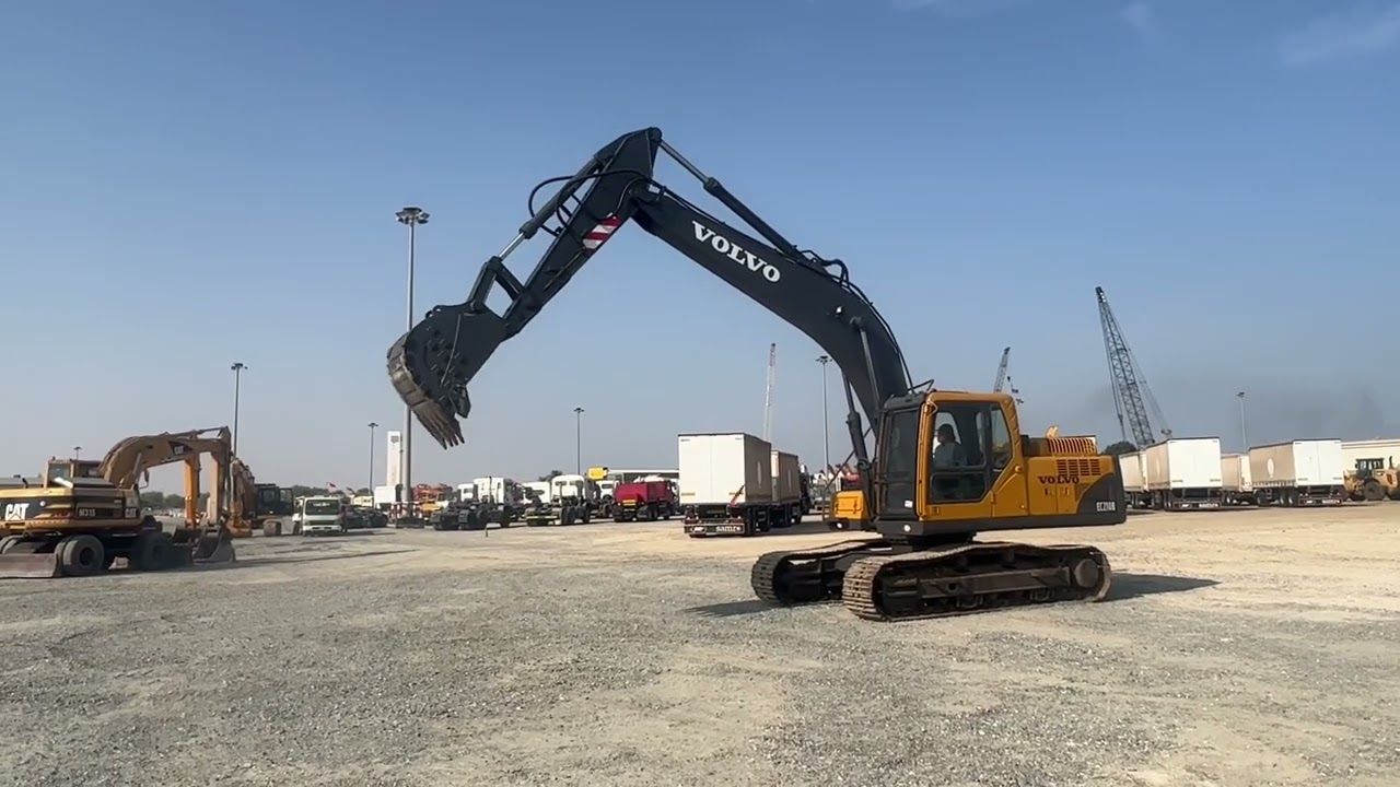 Volvo EC210B Hydraulic Excavator - Dubai, UAE Timed Auction | 1 & 2 November 2022