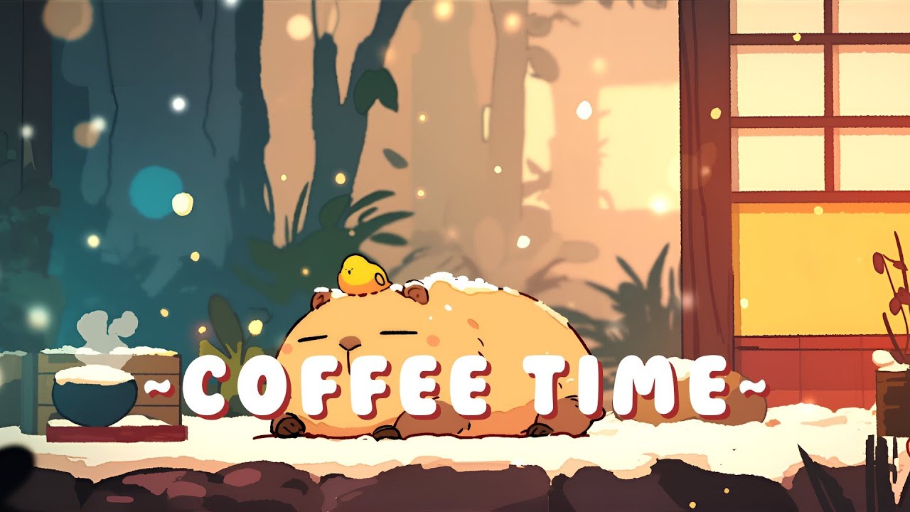 Capybara Chill Radio | Peaceful Beats for Studying & Relaxing 🦫 🌿 ☕