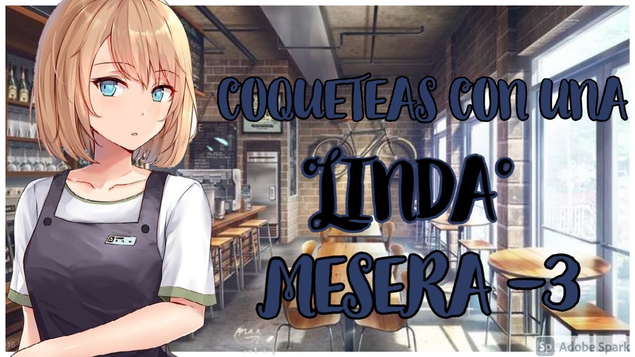 💙COQUETEAS CON UNA LINDA MESERA💙-Roleplay asmr 💙