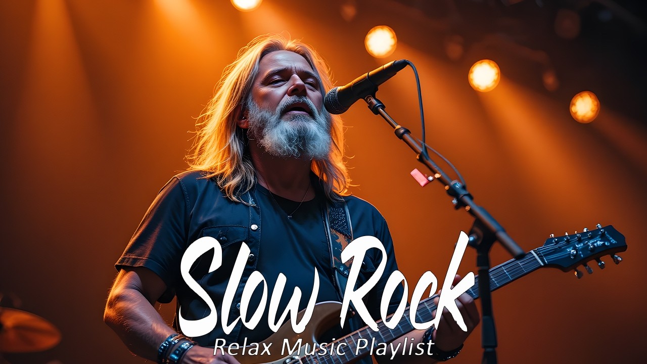 Slow Rock Classic Rock Ballad Collection for Lonely Nights, Deep Feelings & Endless Memories 🎸🌙🔥