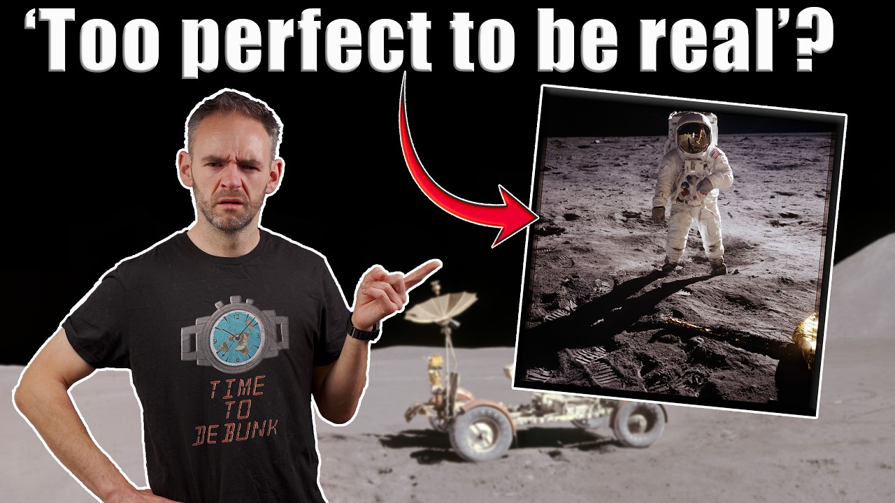 'The Apollo photos are too good to be on the Moon' - Examined by a photographer