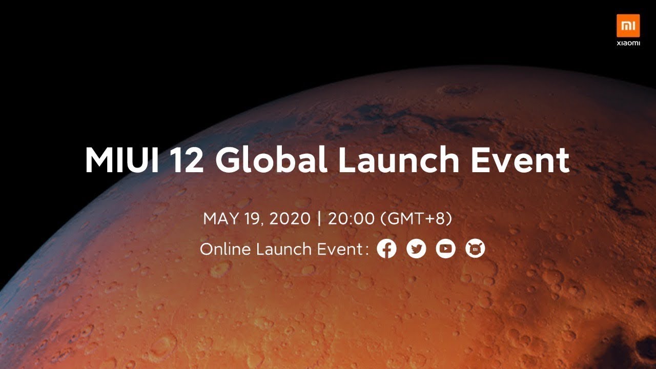 MIUI 12 Global Launch Event