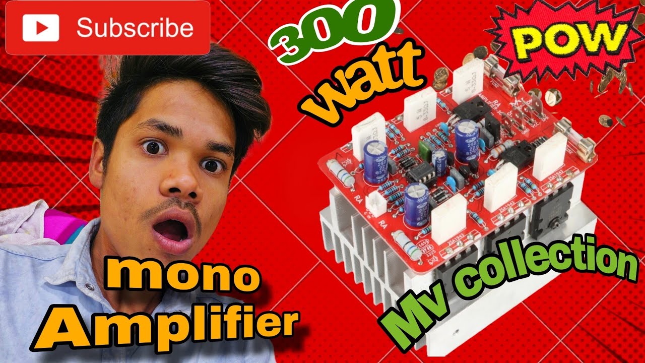 Mv collection 300 mono amplifier  | review  | Lokesh projector 