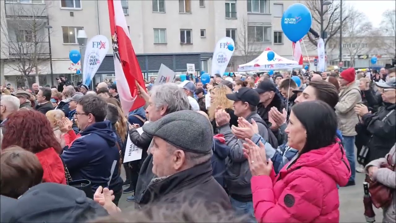 🇦🇹 28.03.25 Wahlauftakt – WienWahl – best of Kickl 💙