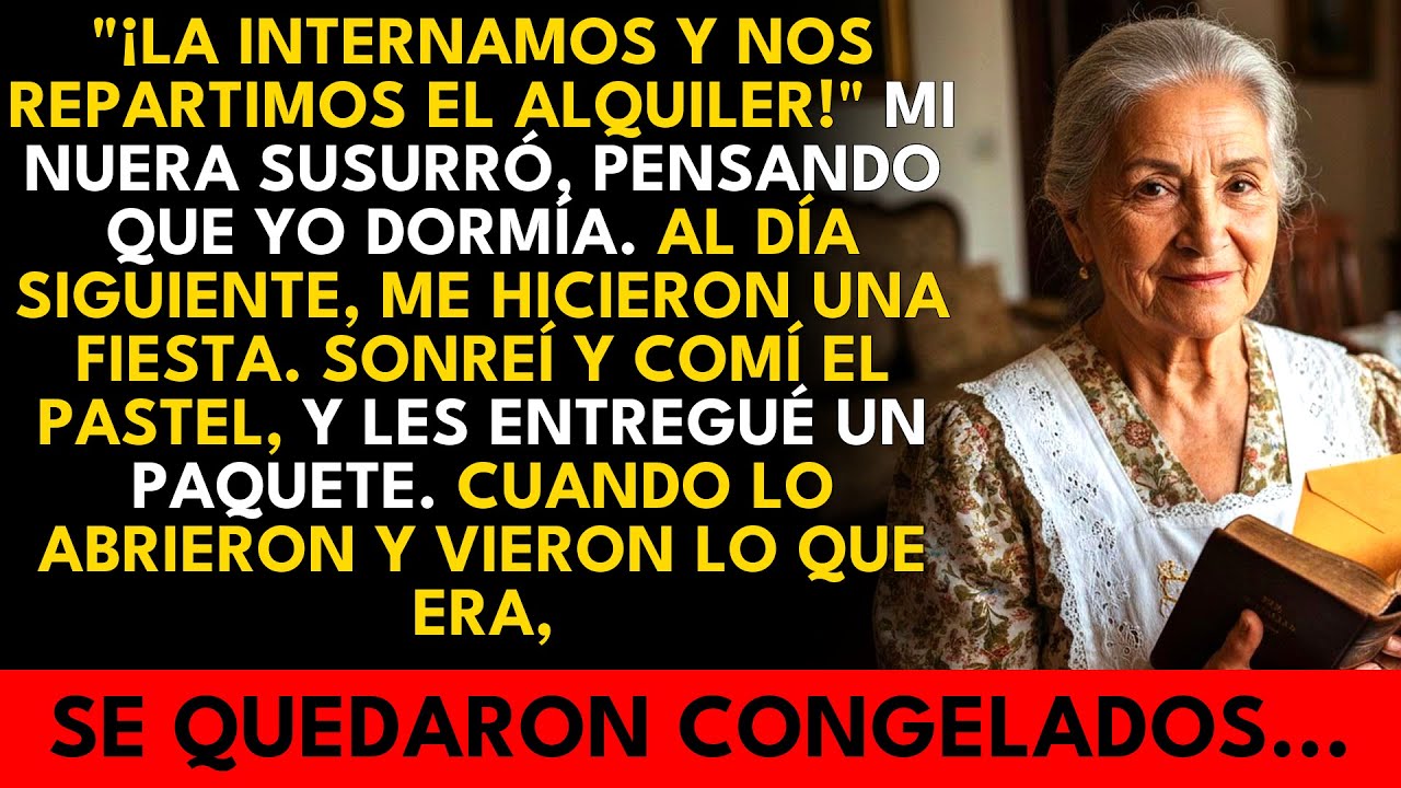 Intentaron internarme para robarme todo, entonces hice una sola cosa...