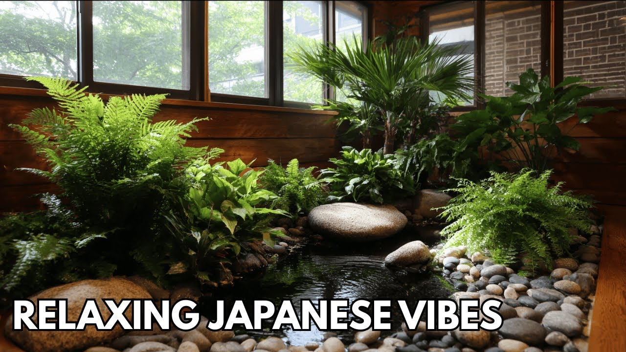 Japanese Indoor Garden 🌿 | Calm, Minimal & Zen Home Styling