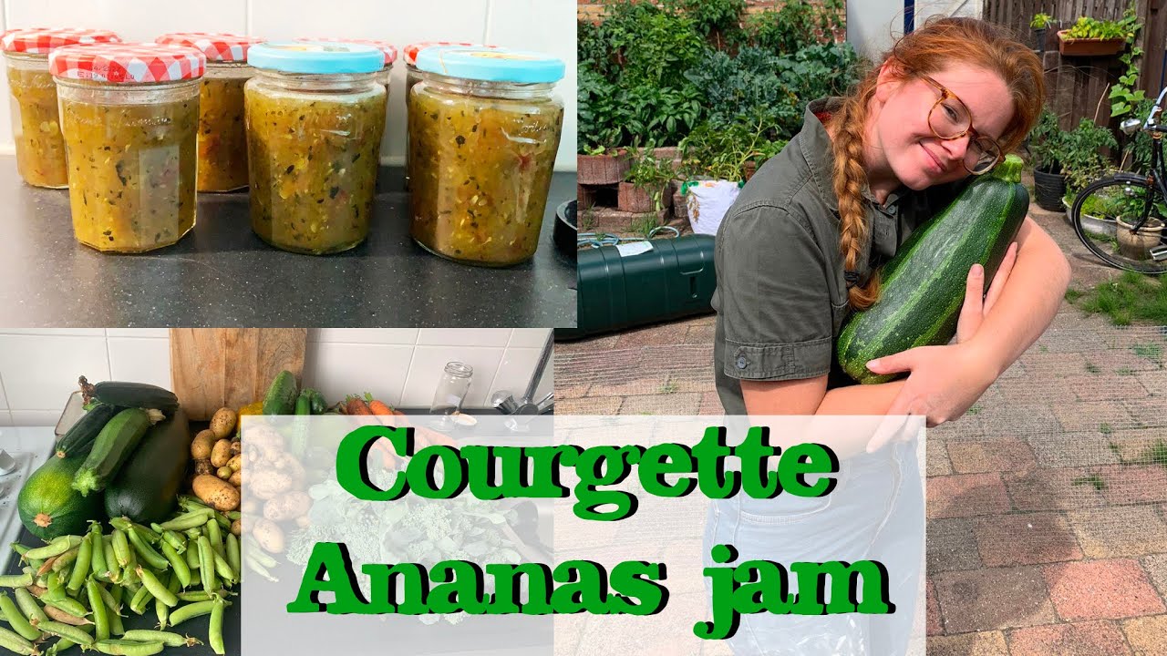 COURGETTE ANANAS JAM | hoe moet ik jam wecken?