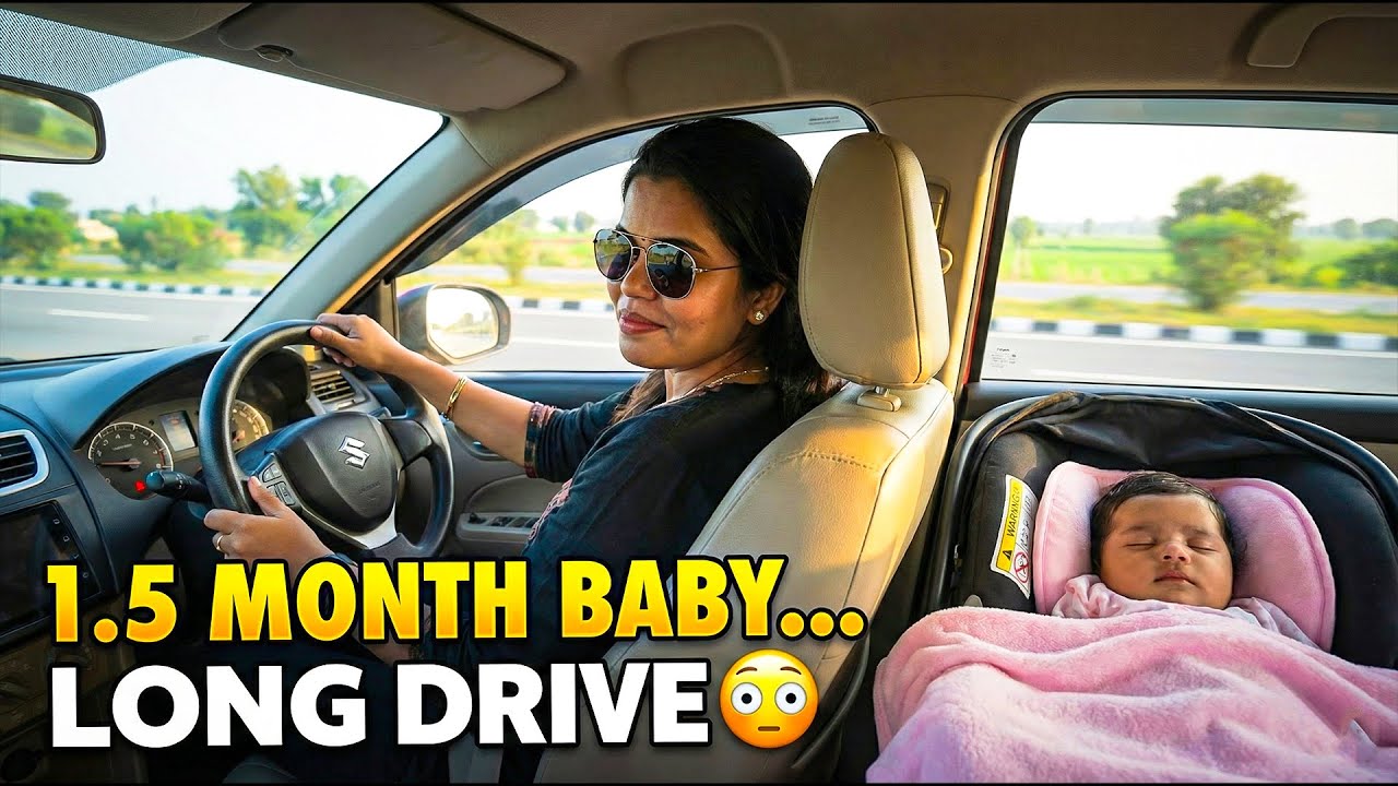 PUNE TO NAGPUR with my 1month old baby | Sophia  chali nanu ghar 