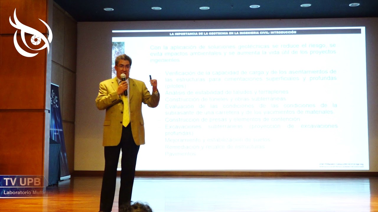 Conferencia Ing. José Caballero Hoyos 