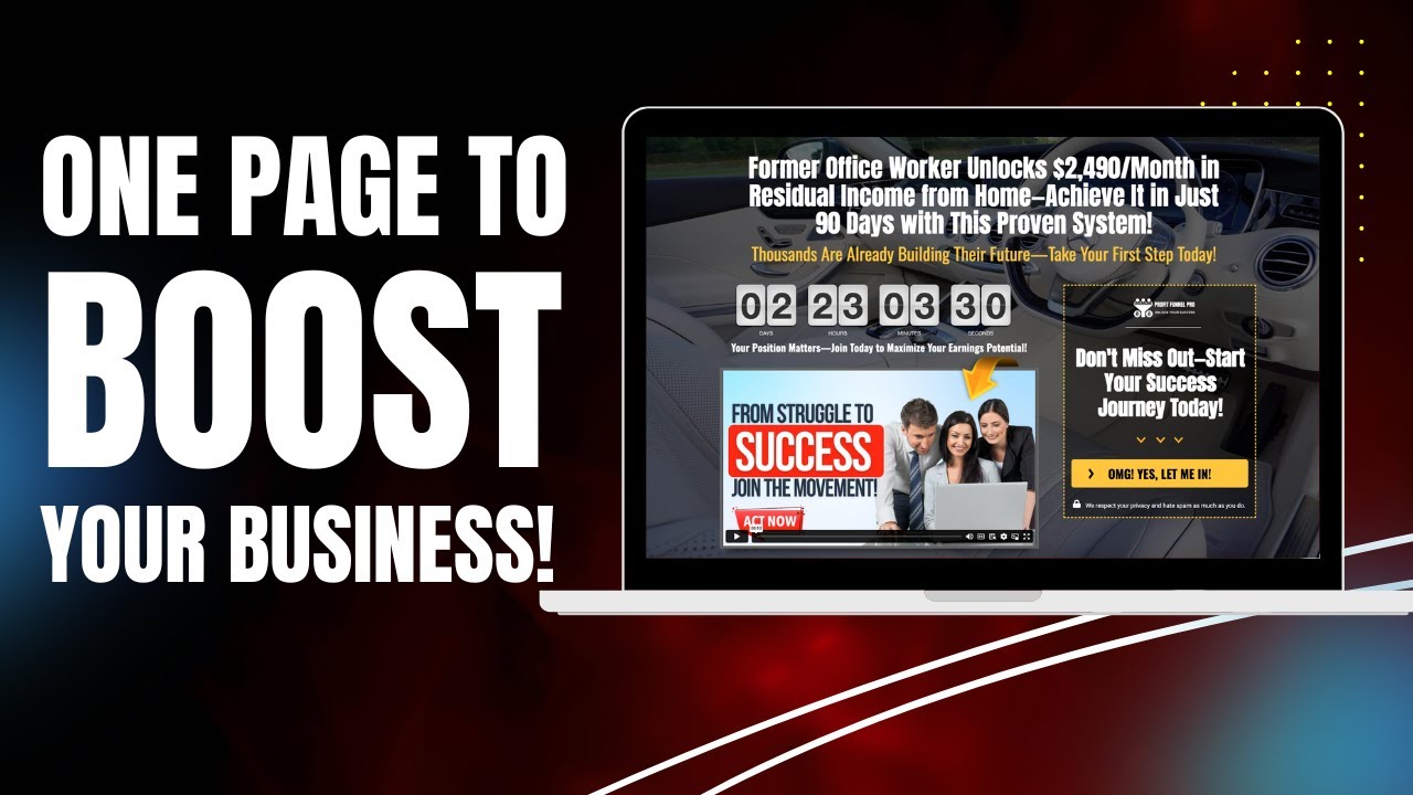 Custom Landing Page for LiveGood | LeadsLeap Share Code to Boost Your Network Marketing