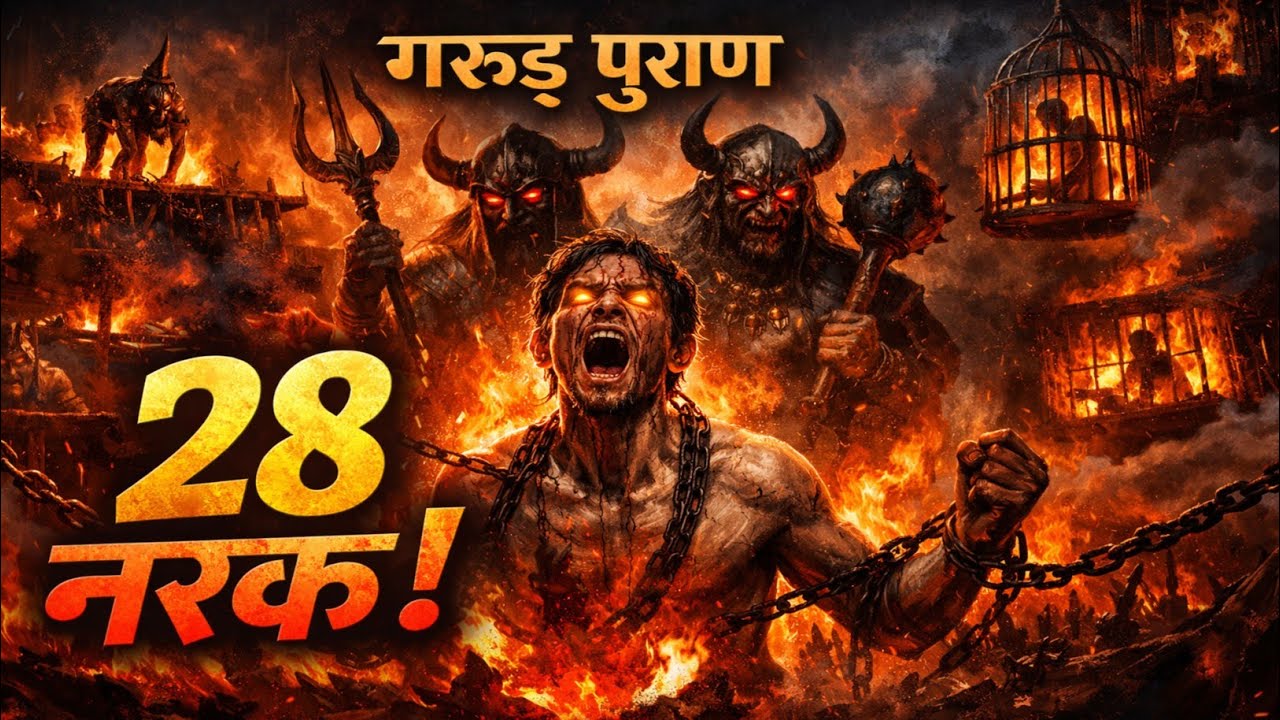 मरने के बाद कौन सा नरक मिलेगा? | गरुड़ पुराण के 28 नरक जो आत्मा को तोड़ देते हैं |