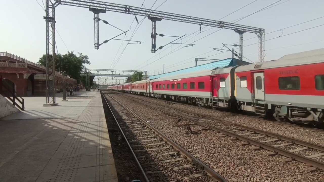 18478 kalinga utkal exp high speed skipping palwal 