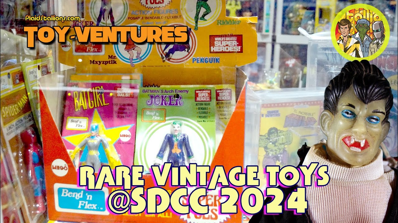 Toy-Ventures: Rare Vintage Toys at SDCC!