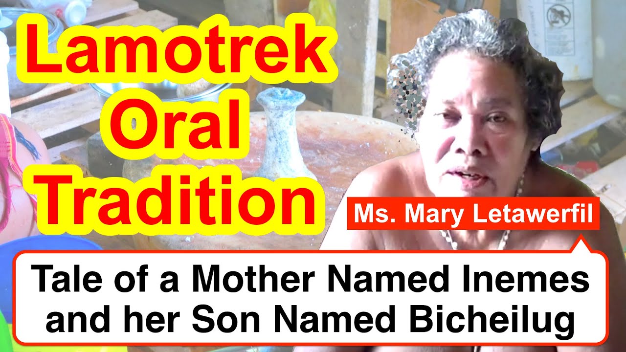 Tale of a Mother Named Inemes and her Son Named Bicheilug, Lamotrek