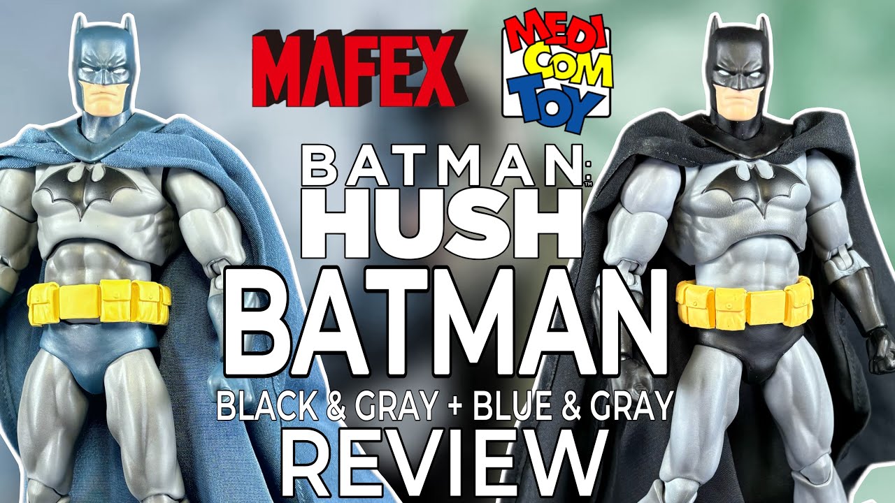 Which Version is Better? | Medicom Mafex BATMAN: HUSH Action Figure Review & Comparison
