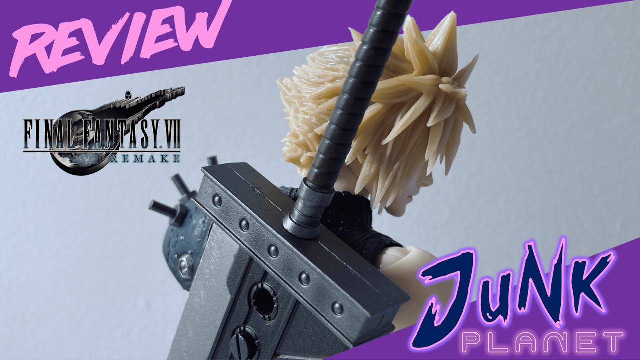 Cloud Strife - Version 2 | Play Arts Kai Final Fantasy VII Remake | Unboxing & Review!