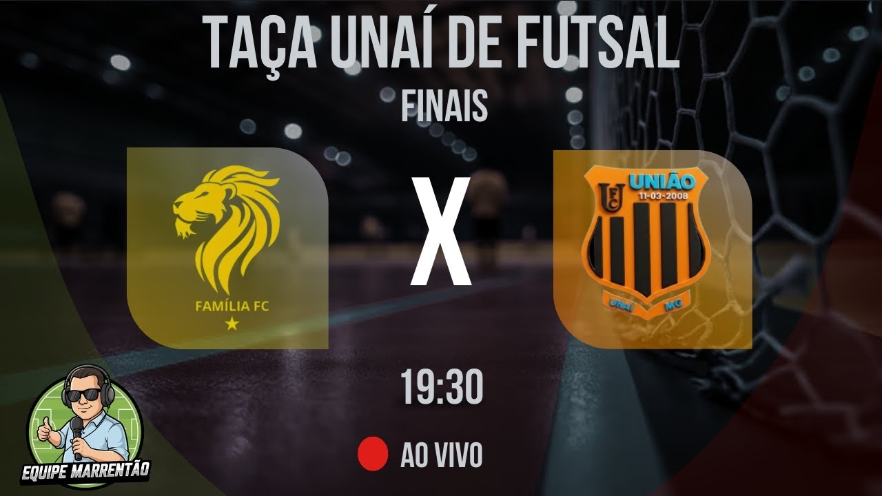 Fam&iacute;lia FC X Uni&atilde;o Paiva| Final Ta&ccedil;a Una&iacute; De Futsal 2025