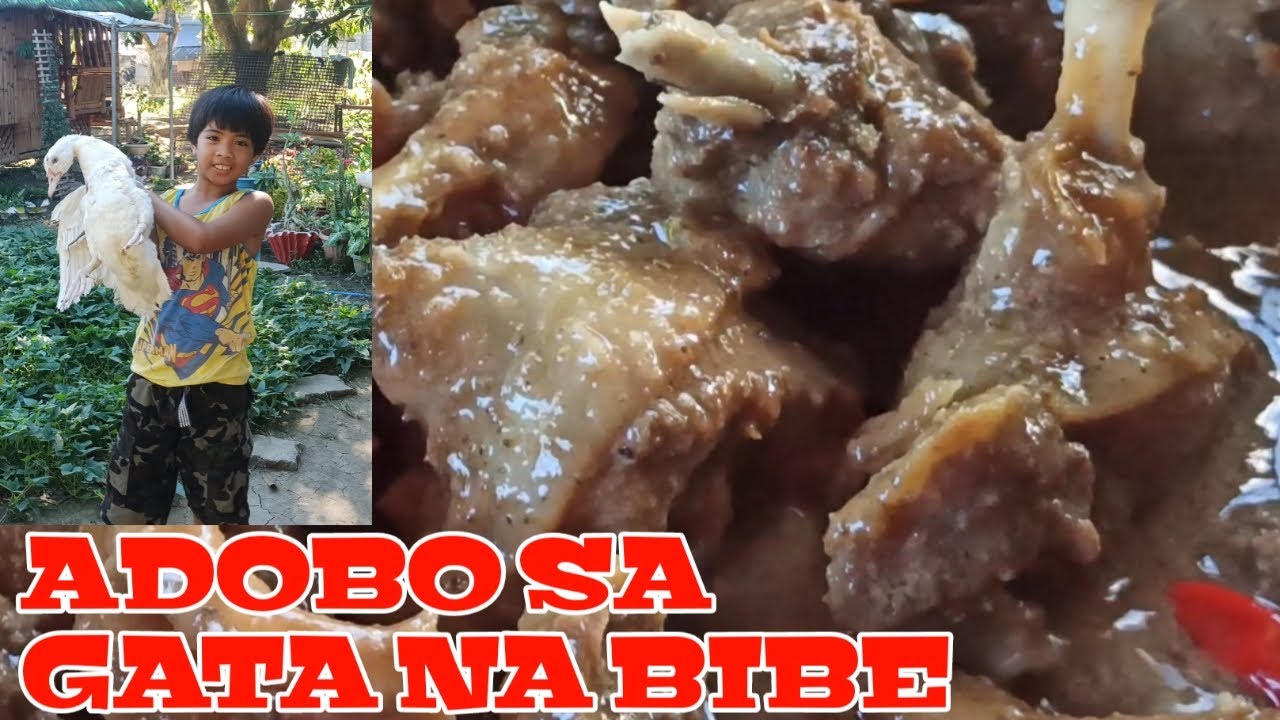 ADOBO SA GATA NA BIBE II BIKOL STYLE